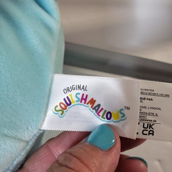 Adorable Squishmallows 2022 Blue TyeDye Snail Plush 8" Stuffed Animal - Picture 4 of 10